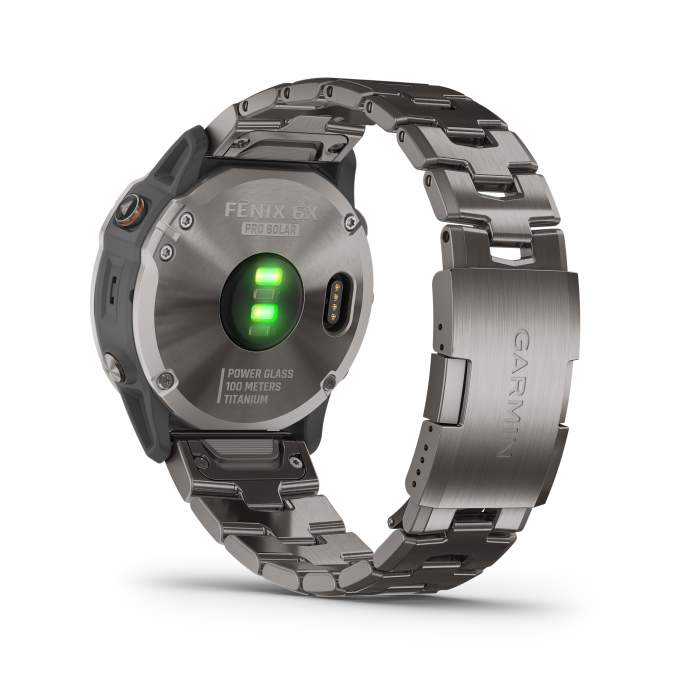 Garmin Fenix 6XPro Solar Titanium - Gioielleria Casavola Noci - back - smartwatch gps multisport