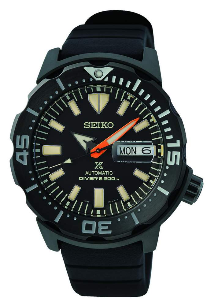 Seiko Prospex Black Series SRPH13K1 - Gioielleria Casavola Noci - orologio subacqueo uomo immersioni notturne