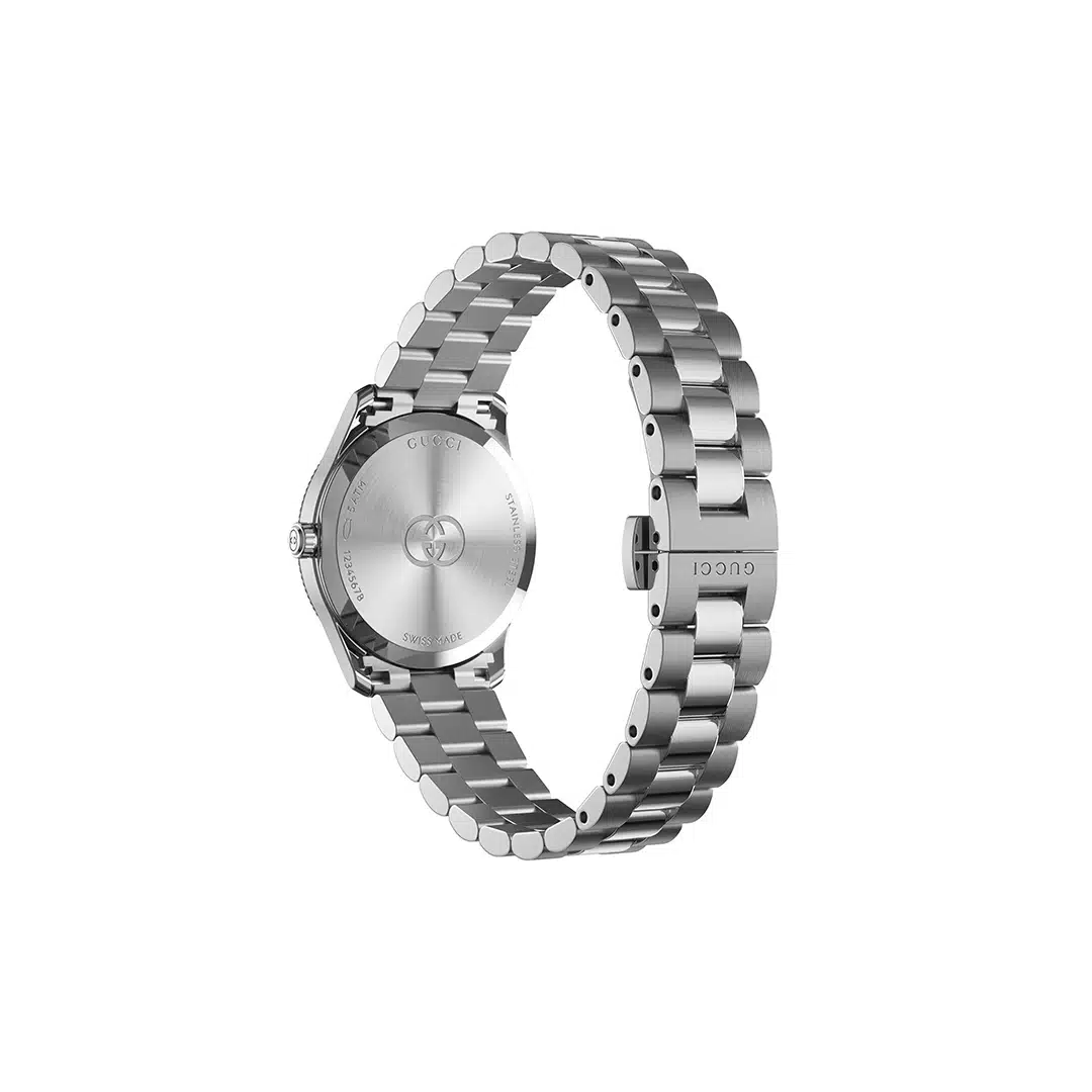 Gucci G-Timeless YA1265061 - Gioielleria Casavola di Noci - orologio svizzero da donna con bracciale in acciaio INOX