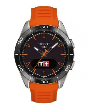 Tissot T-Touch Connect Sport T153.420.47.051.02 - Gioielleria Casavola di Noci - orologio svizzero smartwatch ibrido - cassa in titanio con schermo amoled